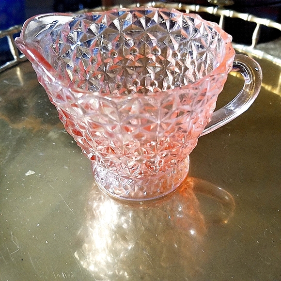None Other - Depression glass creamer